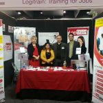 Image of Logitrain at a career expo