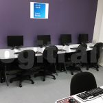 Image of a computer and IT lab at Logitrain