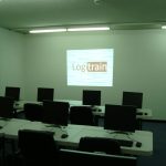 Image of a computer and IT lab at Logitrain