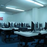 Image of a computer and IT lab at Logitrain
