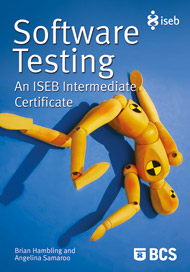 Image of the book Software Testing: An ISEB Intermediate Certificate, this is included with the training course at Logitrain