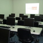 Image of a computer and IT lab at Logitrain