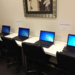 Image of a computer and IT lab at Logitrain