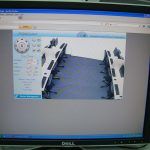Image of a camera feed at Logitrain