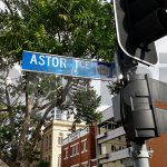 Image of a street sign near Logitrain