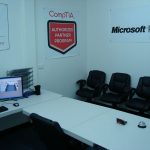 Image of a reception area at Logitrain