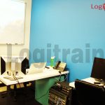 Image of a computer and IT lab at Logitrain