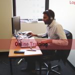 Image of an online live training being delivered at Logitrain