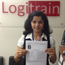 Image of a student who has attended training at Logitrain