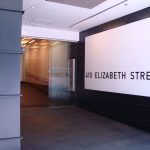 Image of an entrance of a building where Logitrain is located