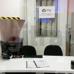 Image of a reception desk at Logitrain