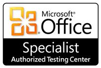 Logitrain is an Authorised Microsoft Office Specialist Testing Centre