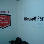 Image of an authorized partner program banner at Logitrain