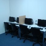 Image of a computer and IT lab at Logitrain