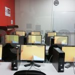 Image of a computer and IT lab at Logitrain