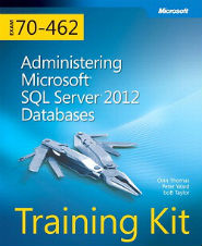 Image of the book Administering Microsoft SQL Server 2012 Databases, this is included with the training course at Logitrain