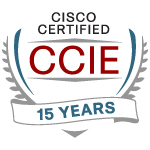 CCIE 10 Year Logo
